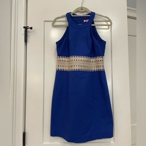 Lilly Pulitzer royal blue sheath dress